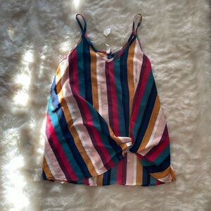 MTS STRIPED SHIRT COLORFUL DESIGN SOZE SMALL stripe tank